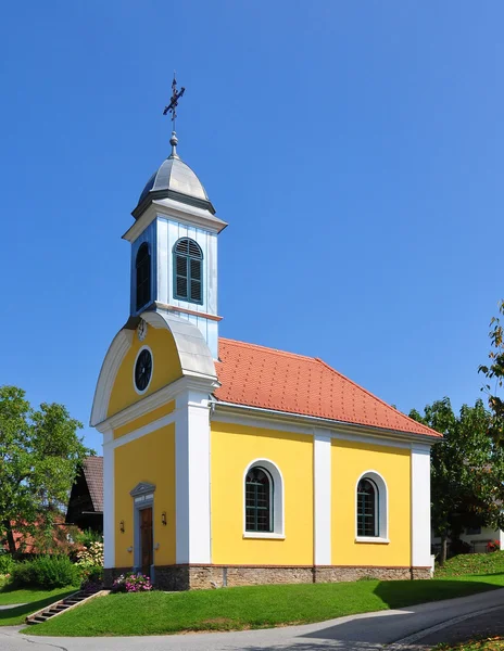 Kościół w rossegg, styria, austria — Zdjęcie stockowe