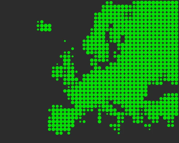 欧洲地图 — 图库照片