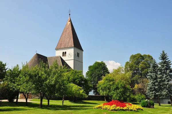 Kerk in freiland, Stiermarken, Oostenrijk — Stockfoto