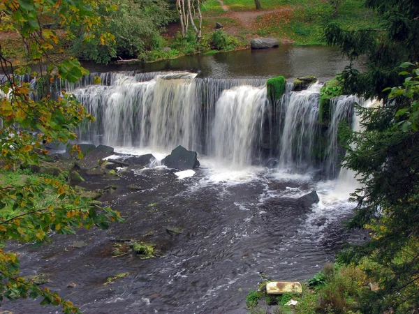 stock image Waterfall view