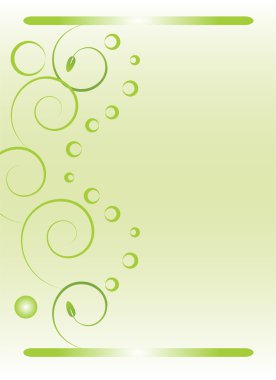 Abstract green background1 clipart