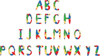 Alphabet clipart