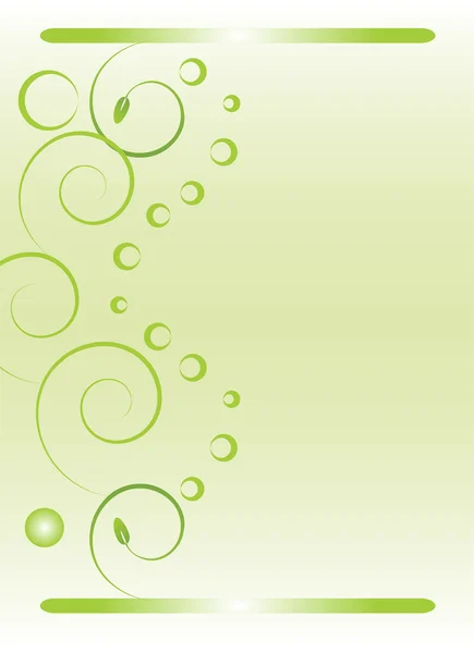 Abstracte groene background1 — Stockvector