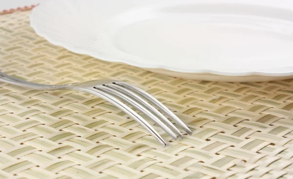 stock image Plate and fork_1