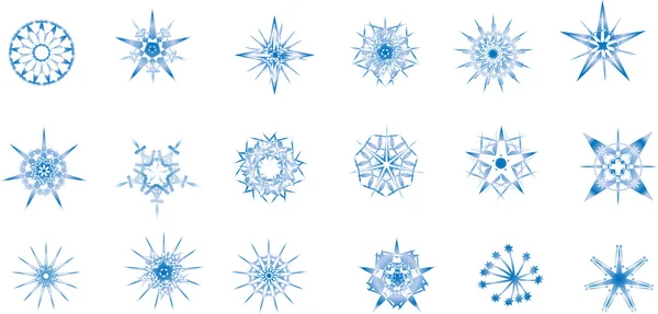 Snowflakes1 — Stok Vektör