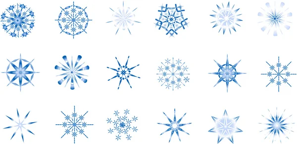 Snowflakes1 — Stockvector