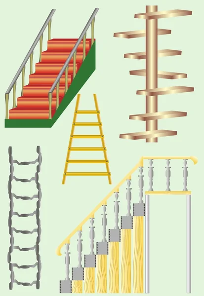 Versión escalera — Archivo Imágenes Vectoriales