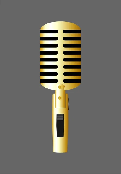 2. mikrofon verze — Stockový vektor