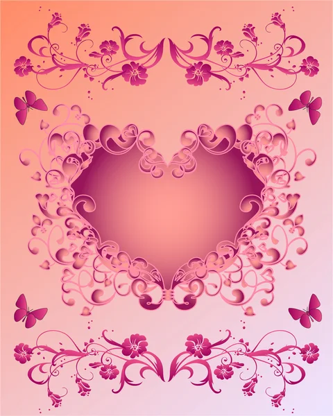 Carte de Saint-Valentin — Image vectorielle