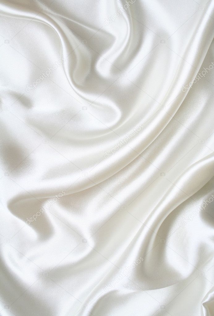 Smooth elegant white silk as background Stock Photo by ©oxanatravel 1121750