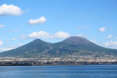 Italy, Vesuvius volcano clipart