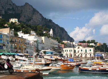 Italy. Island Capri clipart