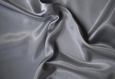 Smooth elegant silvery grey silk as back clipart