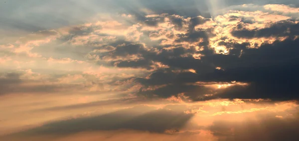 stock image Sunset on Mediterranean sea