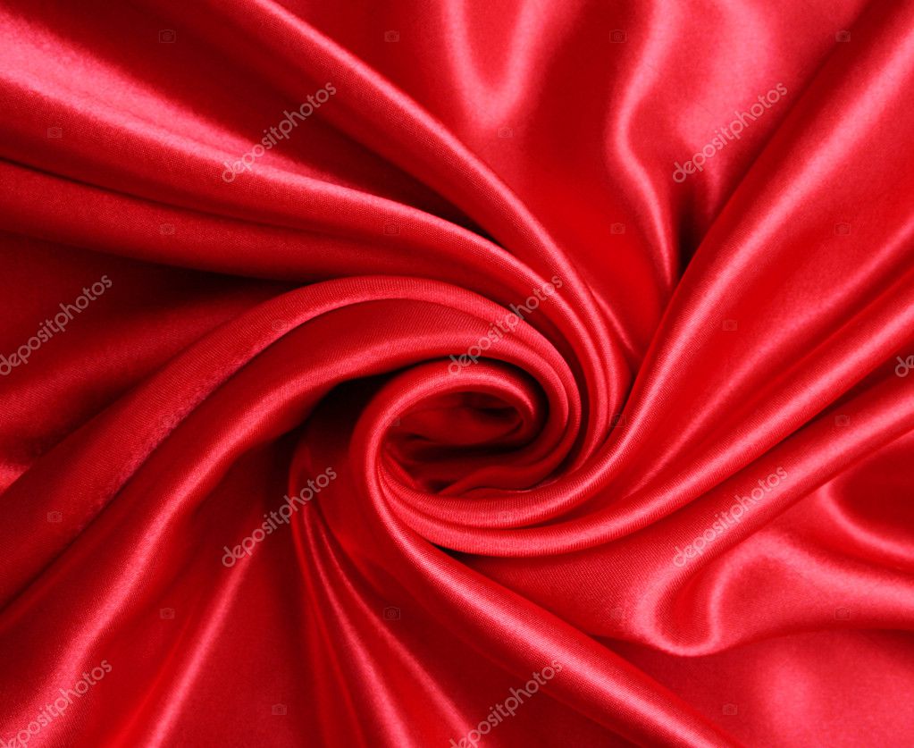 Smooth Red Silk as background — Stock Photo © oxanatravel 1198643