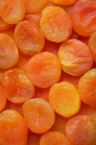 Dry apricots as background — Stock Photo, Image