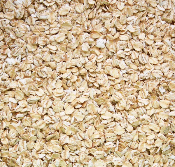 Closeup of oatmeal as background — Stock Photo, Image