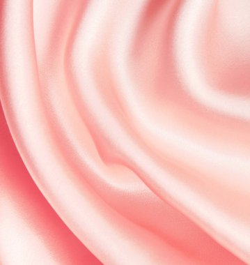 Smooth elegant pink silk as background clipart