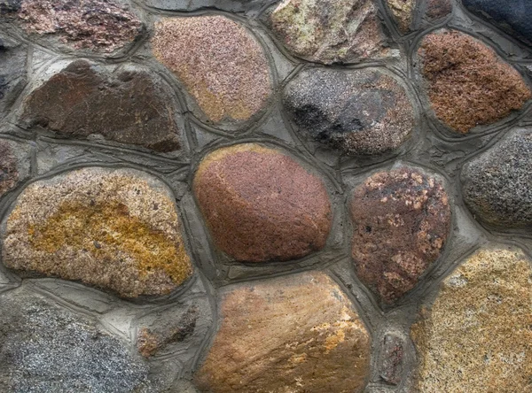 Soyut eski renkli taş duvar olarak geri — Stok fotoğraf