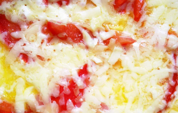 Tortilla con tomates y queso — Foto de Stock