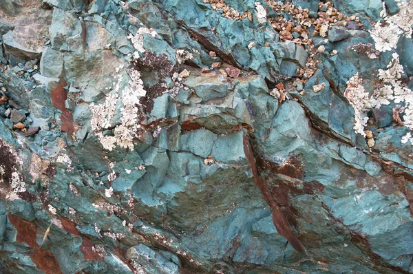 Abstracte blauwe steen textuur als pagina — Stockfoto