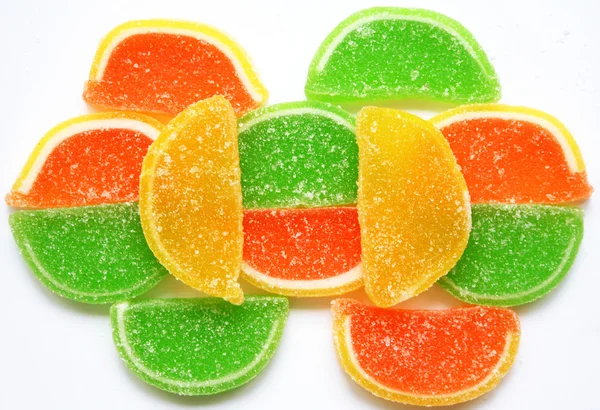 Jelly Candy colorido como fundo — Fotografia de Stock