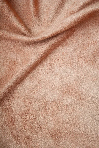 Tkanina beżowy aksamit jako tło — Zdjęcie stockowe