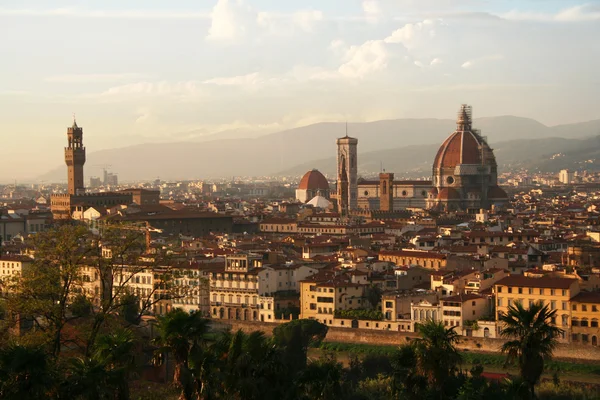Italia, Florencia al atardecer — Foto de Stock
