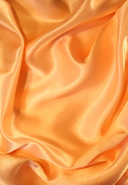 Gładkie elegancki jedwab złoty — Zdjęcie stockowe