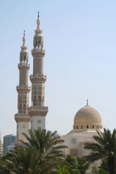 Zjednoczone Emiraty Arabskie. shardjah. Meczet — Zdjęcie stockowe