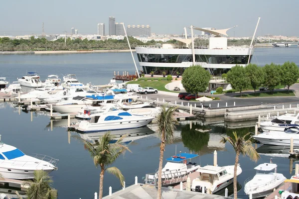 EAU. Dubai. Golfo Creek . — Foto de Stock