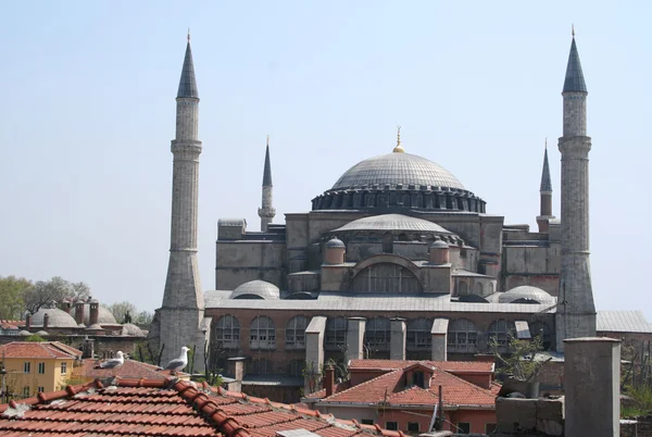 A Turquia. Istambul. Mesquita azul . — Fotografia de Stock