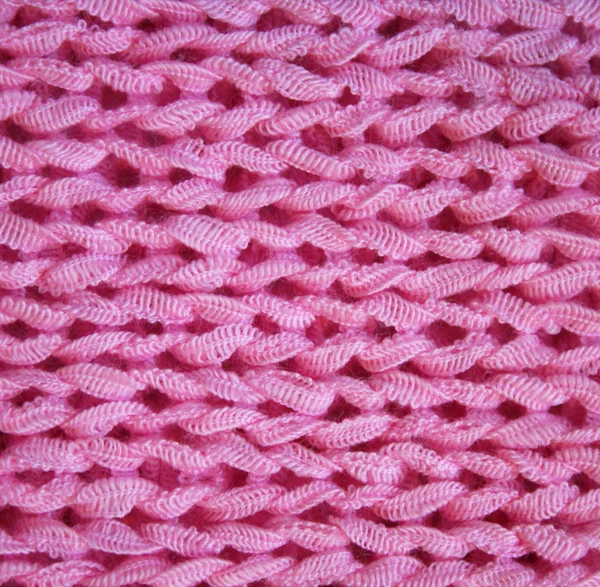 Rosa maglia sfondo strutturato — Foto Stock