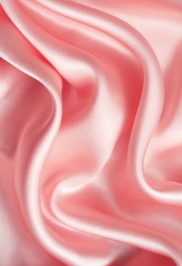 Smooth elegant pink silk as background clipart