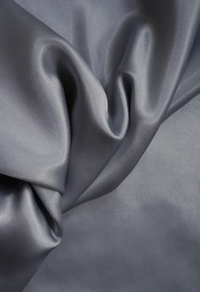 Seda cinza elegante suave — Fotografia de Stock