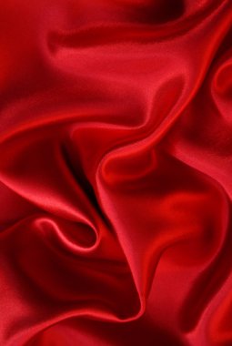 Smooth Red Silk as background clipart