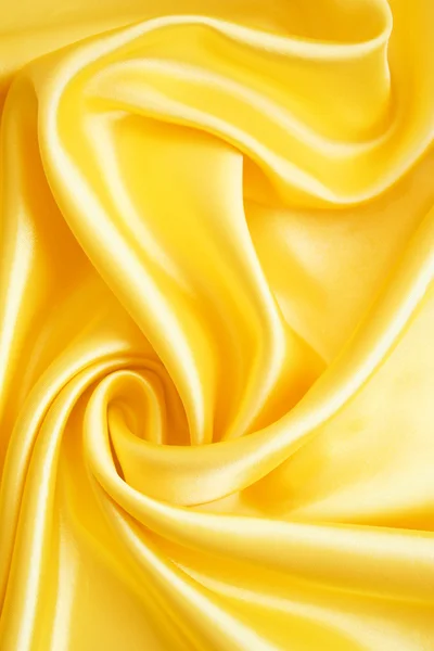 Elegante raso dorato liscio — Foto Stock