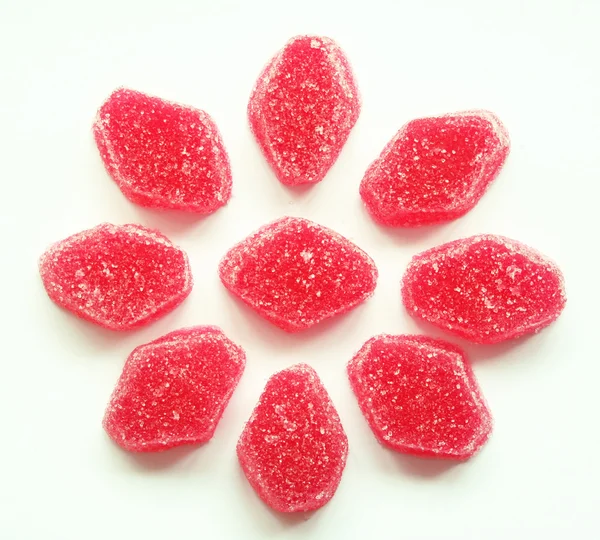 Bonbons gelée colorée comme fond — Photo
