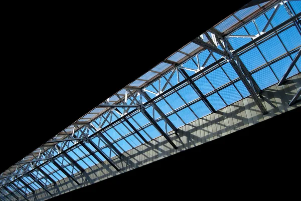 Dach ze szkła — Zdjęcie stockowe