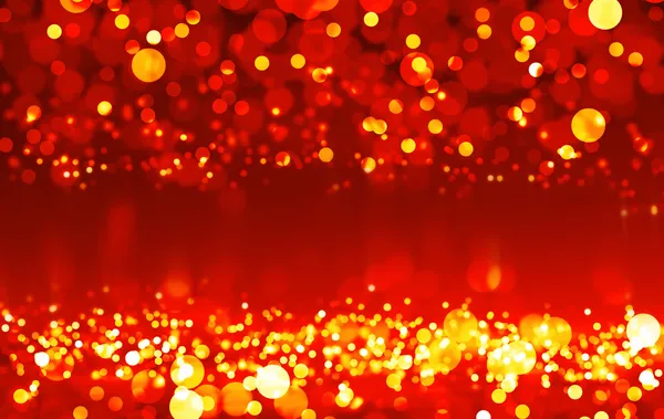 Círculos brilhantes vermelhos — Fotografia de Stock