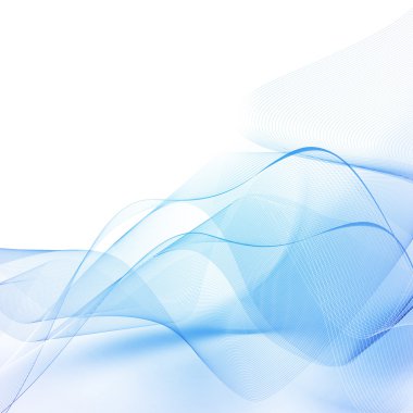 Blue abstraction clipart