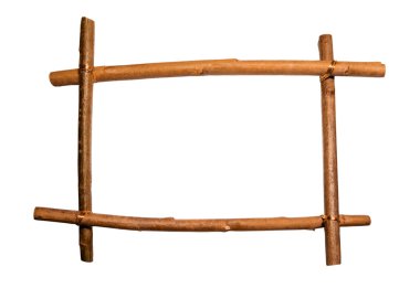 Frame of sticks clipart
