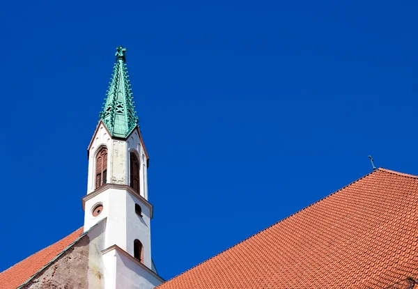 Kerk steeple — Stockfoto