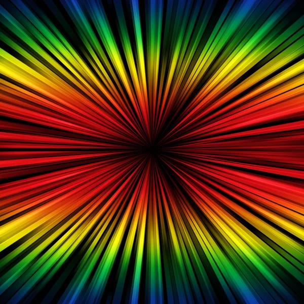 Spektral ışınları — Stok fotoğraf