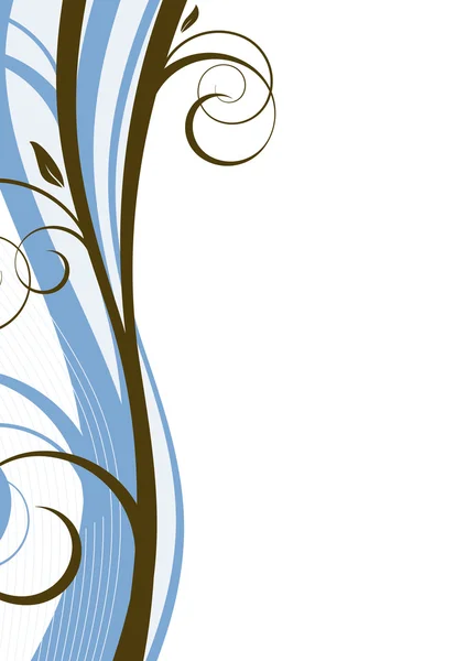 Gabarit floral — Image vectorielle