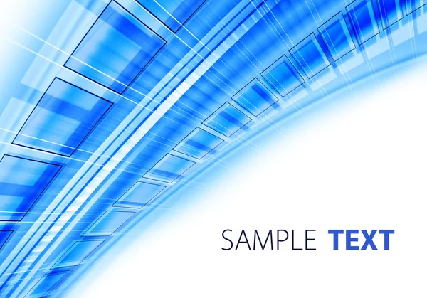 Blue techno background — Stock Photo, Image