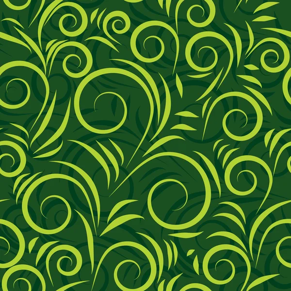 Patrón verde sin costuras — Archivo Imágenes Vectoriales