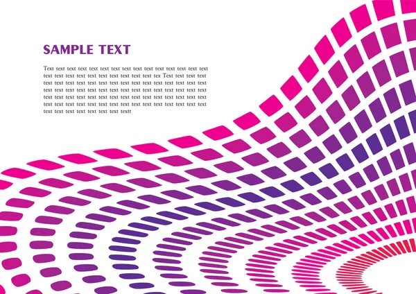 Purple perspective background — Stock Vector