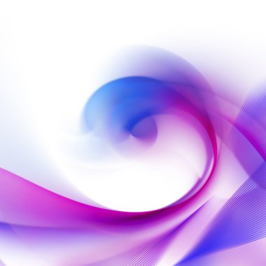 Violet wave clipart