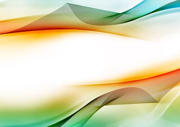 Abstraktní barevná vlna — Stock fotografie